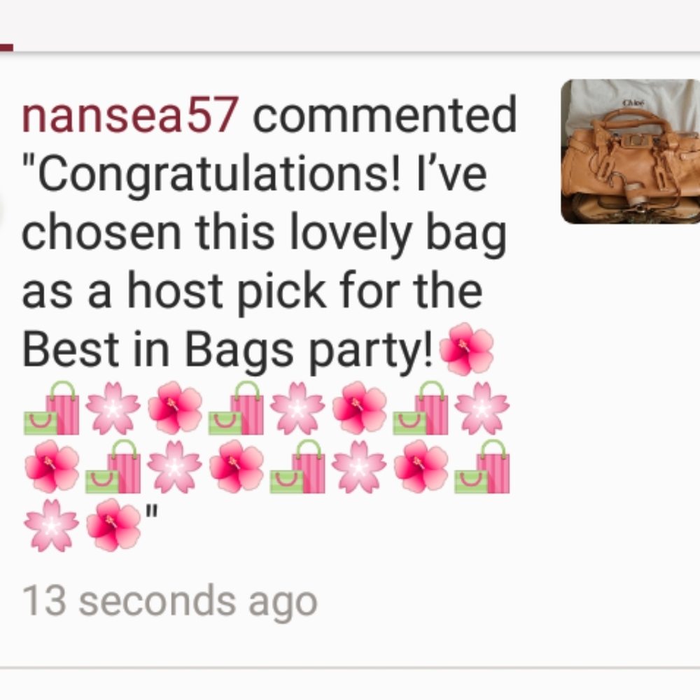 Host Pick!!! @Nansea57 Oh my gosh !!Thank you!!!
